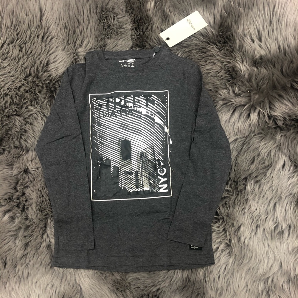 Manguun | Boy's Long Sleeve Shirt | NYC